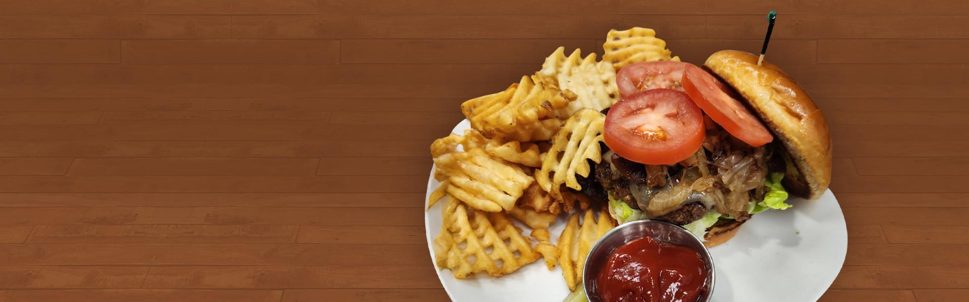 The Hideout Restaurant & Bar Build Your own Burger