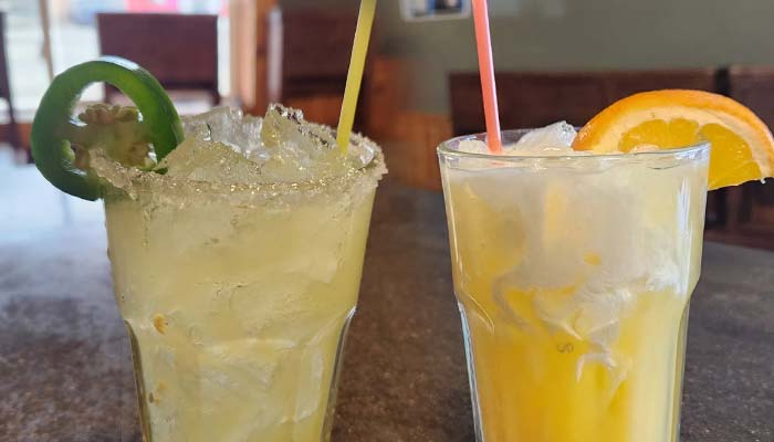 Specialty cocktails and mocktails served The Hideout restaurant and bar in Stacy, MN Specialty cocktails and mocktails served The Hideout restaurant and bar in Stacy, MN